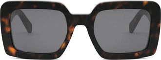 Celine Sunglasses Cl40304 U 52 A Triomphe Havana/Grey Unisex