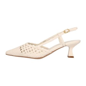 Stefano Lauran Dames, Schoenen, Beige, Maat: 38 EU Leer