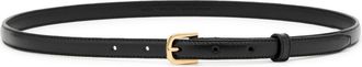 Toteme Leather Belt - Black - 70 (UK6/xS)