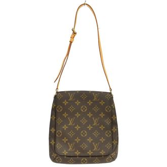 Louis Vuitton Musette Salsa Monogram Canvas Brown Canvas Handbag (Pre-Owned)