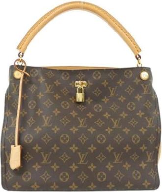 Louis Vuitton Pre-owned Handbags, female, Brown, Size: ONE SIZE Pre-owned Canvas louis-vuitton-bags