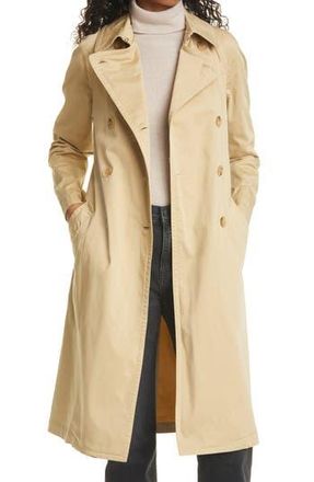 Mario Valentino Nili Lotan Oliver Trench Coat in Khaki at Nordstrom Rack, Size Small