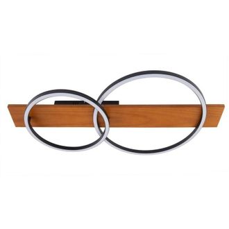 Lindby Lindby - led Ceiling Lightdimmable Galad made of Wood for Living Room & Dining Room