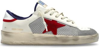 Golden Goose Sneakers, male, White, 8 UK, Sports shoes Stardan Con Collarino Spezzato