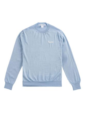 Comme Des Garçons wool sweater - Blue