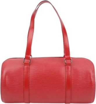 Louis Vuitton Pre-owned Handbags, female, Red, Size: ONE SIZE Pre-owned M52227 Supploa Tote and Shoulder Bag