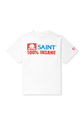Saint Mxxxxxx Printed Cotton-Jersey T-Shirt