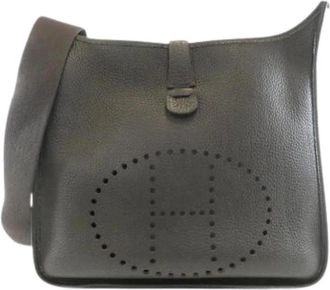 Herm&egrave;s Pre-owned Vintage Shoulder Bag - Dames - Vintage Schoudertas - Bruin - ONE Size - Leer - Vintage