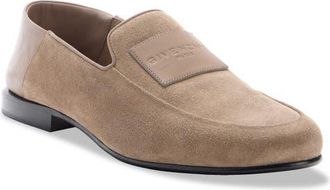 Givenchy Logo Label Convertible Loafer in Taupe at Nordstrom, Size 10Us