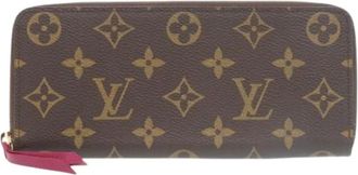 Louis Vuitton Pre-owned Wallets, female, Brown, Size: ONE SIZE Pre-owned Long wallet (bi-fold)