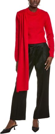 endless rose Endless Rose Scarf Wool-Blend Sweater