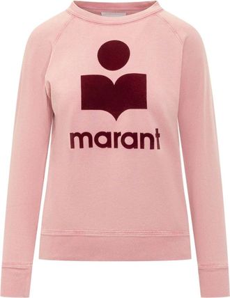 Isabel Marant Hoodies & sweatvesten, Dames, Roze, XS, Katoen, Millyny Sweatshirt