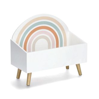 ZELLER Rainbow Cofre De Almacenamiento Con Motivo Arco&iacute;ris