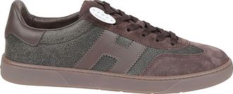Hogan Cool Brown Leather Low-Profile Sneakers