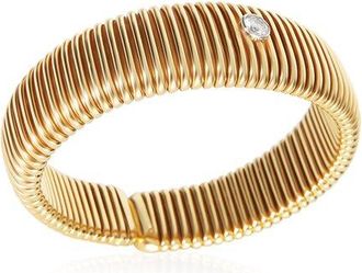 Tiffany & Co. Vintage Tubogas 0.40 Ct. Tw. Diamond Bracelet (Authentic Pre- Loved)