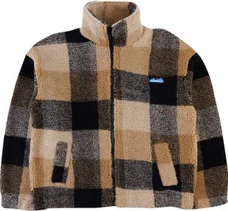 Kavu Loven Full-Zip Jacket - Womens in Hilltop Plaid at Nordstrom, Size X-Small