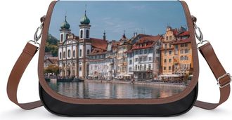 Generic Lucerne Switzerland Fashion Womens Crossbody Bags Novelty Handbag Shoulder Bag Purse