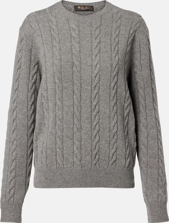 Loro Piana Cedar cable-knit cashmere sweater