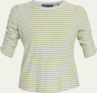 Veronica Beard Waldorf Stripe Tee