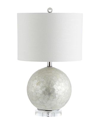 Jonathan Y Designs Jonathan Y Designs Zuri 23.5In Capiz Seashell Sphere Table Lamp