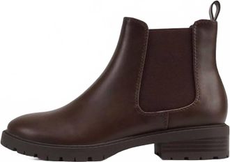 Soda Womens Hopper Chelsea Ankle Boot In Brown