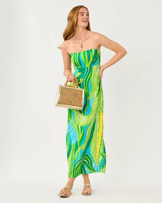Lilly Pulitzer Noa Strapless Maxi Dress