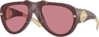 Burberry BE4433U 414075 Mens Sunglasses Burgundy Size 57