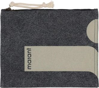 Isabel Marant Isabel Marant Netia Clutch Bag With Logo