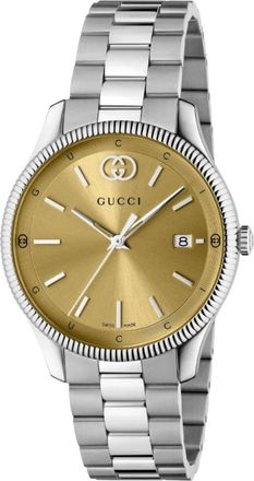 Gucci Accessoires, Heren, Grijs, ONE Size, G-Timeless Horloge