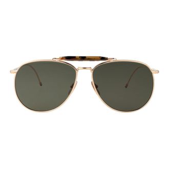 Thom Browne unisex, Accessoires, Geel, Maat: 62 MM