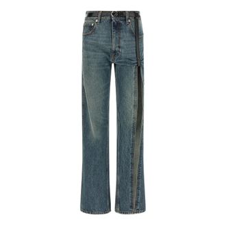 Coperni Suspended Jeans - Dames - Regular Fit Jeans - Blauw - 2XS - Katoen - Jeans