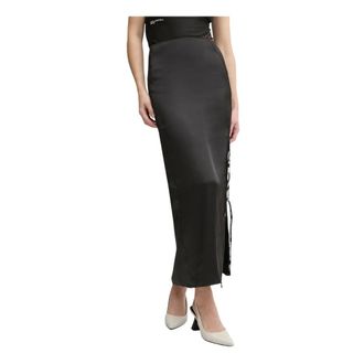 Karl Lagerfeld Mujer, Faldas, Negro, Talla: S