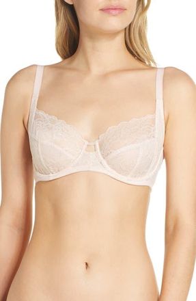 Natori Statement Underwire Bra in Cameo Rose/cashmere at Nordstrom, Size 38Ddd