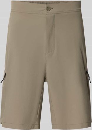 HUGO BOSS Relaxed Fit Cargoshorts mit Label-Schriftzug Modell GLOBE CARGO in Hellgruen, Gr&ouml;&szlig;e 46