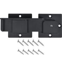 OEM Pestillo Plegable De 7,5 Pulgadas Con Orificio Para Candado, Pestillo Ajustable De Aleaci&oacute;n De Aluminio Resistente De 4 Mm Para Puertas Correderas Y B