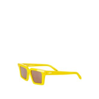 Off-white Sunglasses, male, Yellow, ONE SIZE, Vintage Windsor Sunglasses Yellow Brown