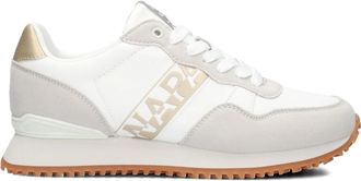 Napapijri Witte lage sneakers voor dames - Dames - Sneakers - Wit - 42 1/2 EU - Schoenen