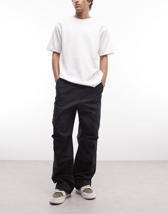 Nike Jordan Flight - Pantaloni multitasche neri-Nero