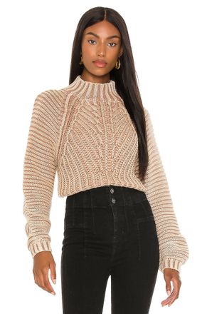 Free People Sweetheart Sweater In Sand Castle