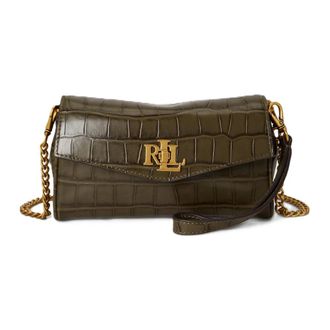 Ralph Lauren Tanner Large Crossbody - - Bags - Donna - Verde - ONE SIZE