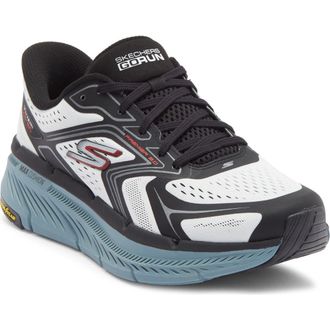 Skechers GO RUN Slip-Ins: Max Cushioning Sneaker in White/Black at Nordstrom Rack, Size 11.5