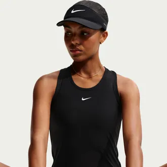 Nike Womens Victory Dri-FIT Tennis Tank Top in Black | FD5584-010