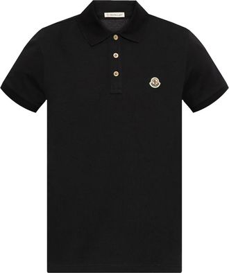 Moncler Polo con applicazione - Blu