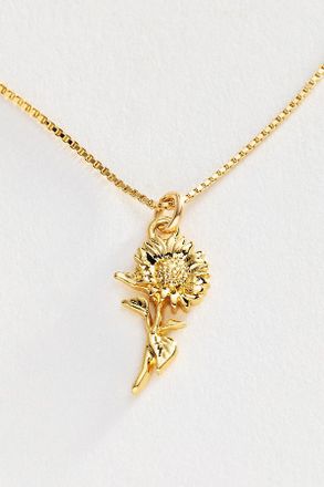 Set & Stones Elsie Birth Flower Necklace