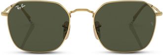Ray-Ban Jim square-frame sunglasses - unisex - Metal - 53 - Gold
