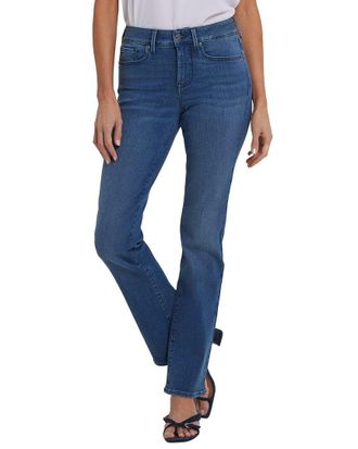 NYDJ Nydj Marilyn Mission Blue Straight Leg Jean