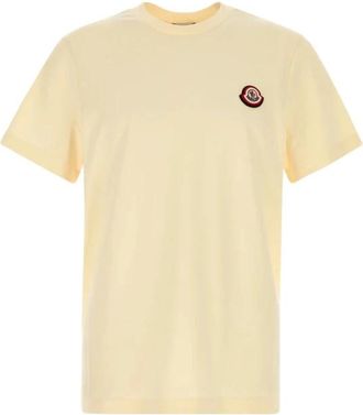Moncler Tops - Heren - T-shirts - Geel - 2XL - Tops