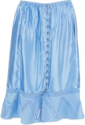 Paco Rabanne Donna, Gonne, Blu, S, new