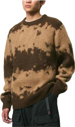 Gramicci Jersey de Mohair con Salpicaduras - Knitwear - Hombre - Marr&oacute;n - XL