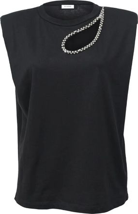 Sandro T-shirt con decorazione - Nero